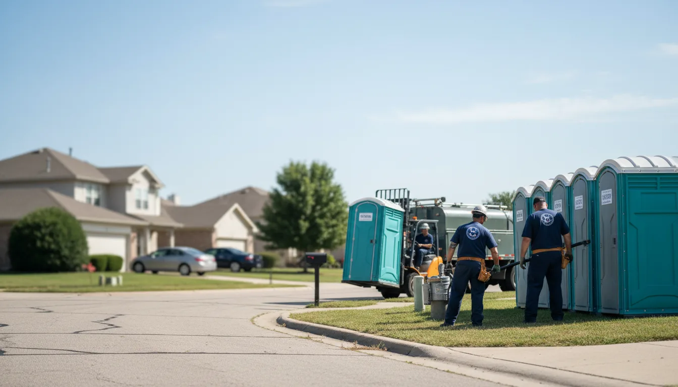 Porta Potty Rental in Saginaw, MI near me